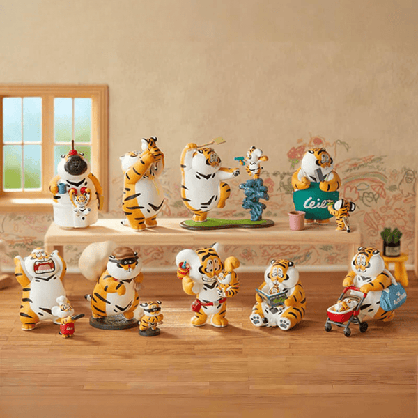 Funism The Fat Tiger Roaring Love Series 2 - Epic Filial Fail Blind Box - Twinkle Glory