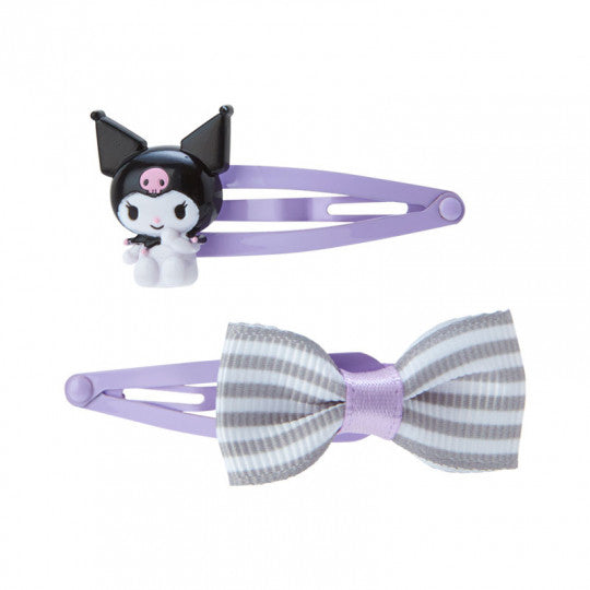 Sanrio Kuromi Purple Hair Clip Set Of 2