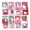 Twinkle Glory Sanrio Hello Kitty 50th Anniversary letter pad featuring 20 unique strawberry-themed paper designs