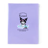 Sanrio Kuromi A4 Zipper Closure 6-Pocket Clear File