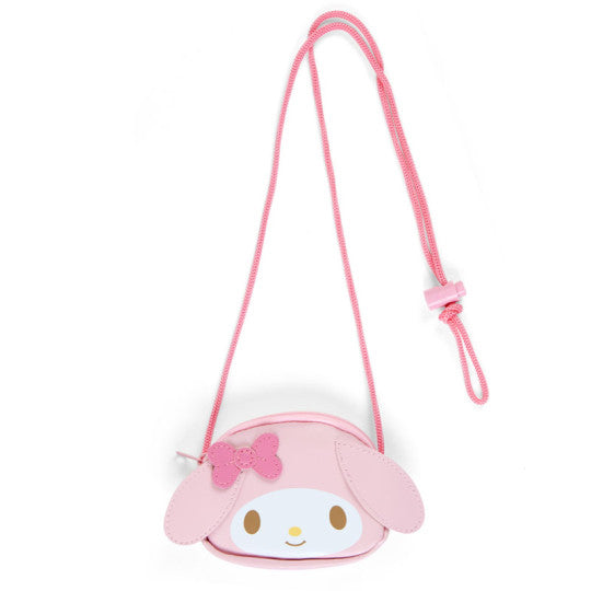 Sanrio My Melody Face Coin Purse Pouch With Rope