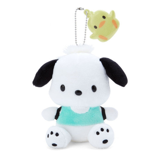 Sanrio Pochacco & Pi-Chan Mascot Keychain