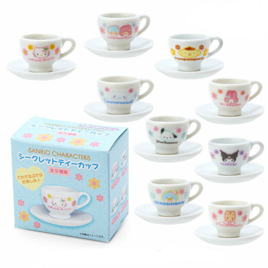 Sanrio Characters Secret Miniature Teapcup Collection Blind Box