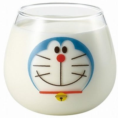 Kanesho Doraemon Face Glass Tumbler