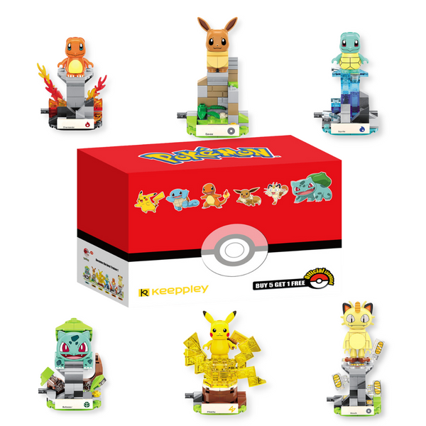 Keeppley Pokémon Qman Blocks Toy Set