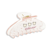 Korilakkuma Pink Glitter Clear Hair Claw Clip - Twinkle Glory