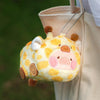 LuLu the Piggy Animal Party High Speed Giraffe Lu Plush Keychain - Twinkle Glory