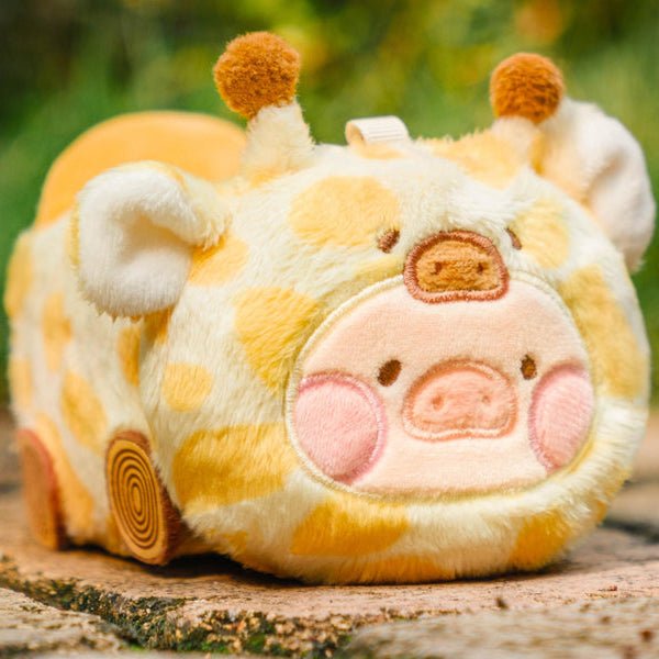 LuLu the Piggy Animal Party High Speed Giraffe Lu Plush Keychain - Twinkle Glory