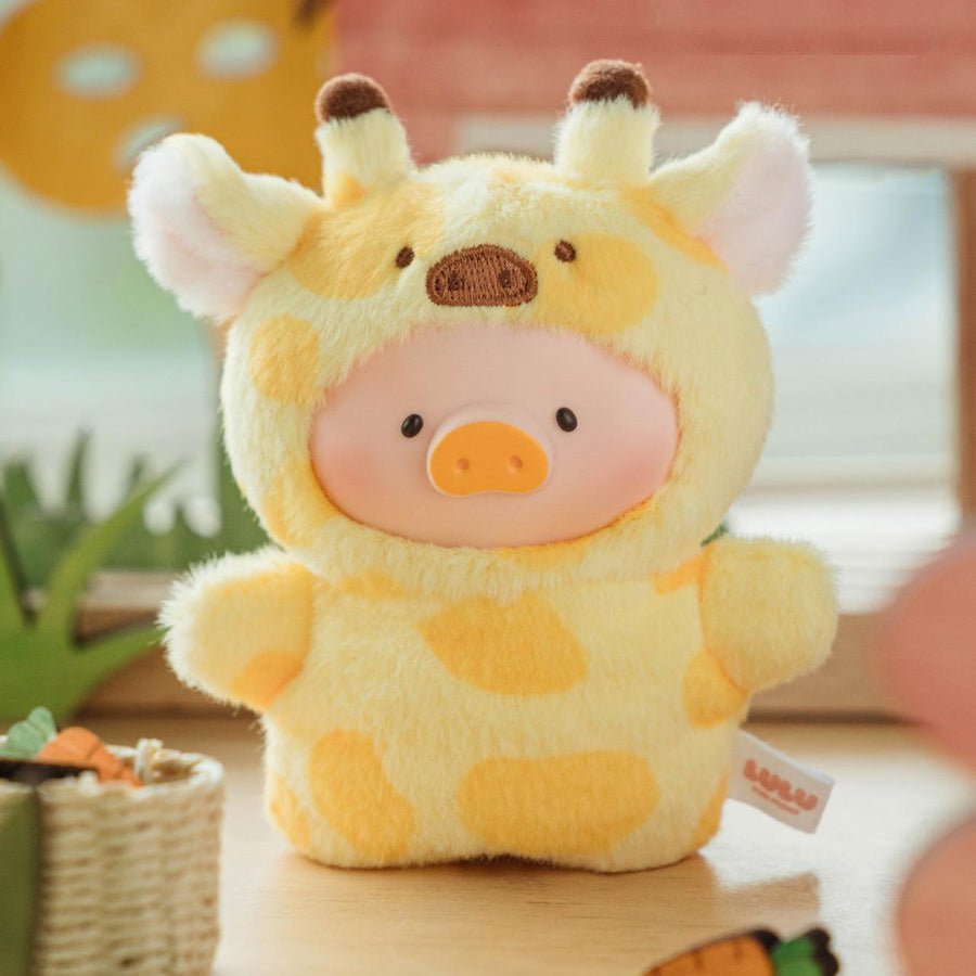 LuLu The Piggy Animal Party Puppet Show Face Plush Keychain - Twinkle Glory