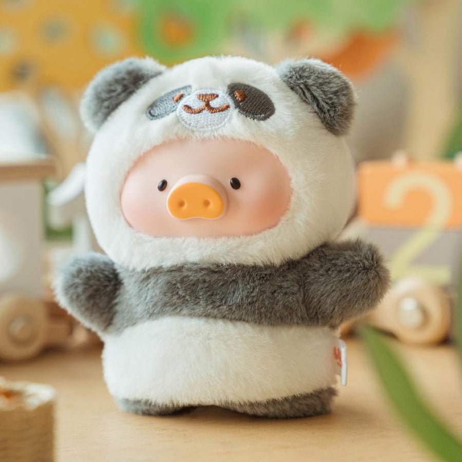 LuLu The Piggy Animal Party Puppet Show Face Plush Keychain - Twinkle Glory