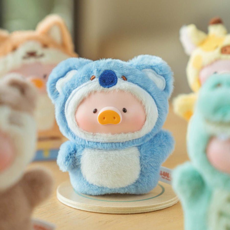 LuLu The Piggy Animal Party Puppet Show Face Plush Keychain - Twinkle Glory