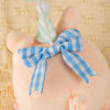 Lulu the Piggy Balloon Plush Keychain with Blue Bow - Twinkle Glory
