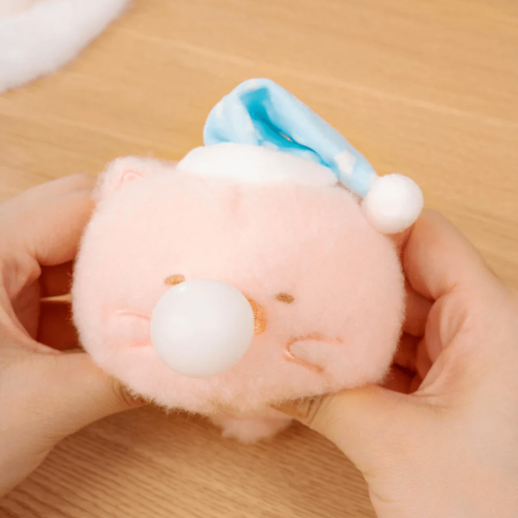 LuLu the Piggy Blowing Bubble Generic Keychain Plush - Twinkle Glory
