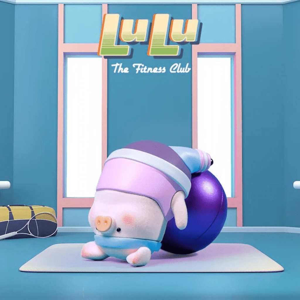 Lulu the Piggy Fitness Club Blind Box - Twinkle Glory