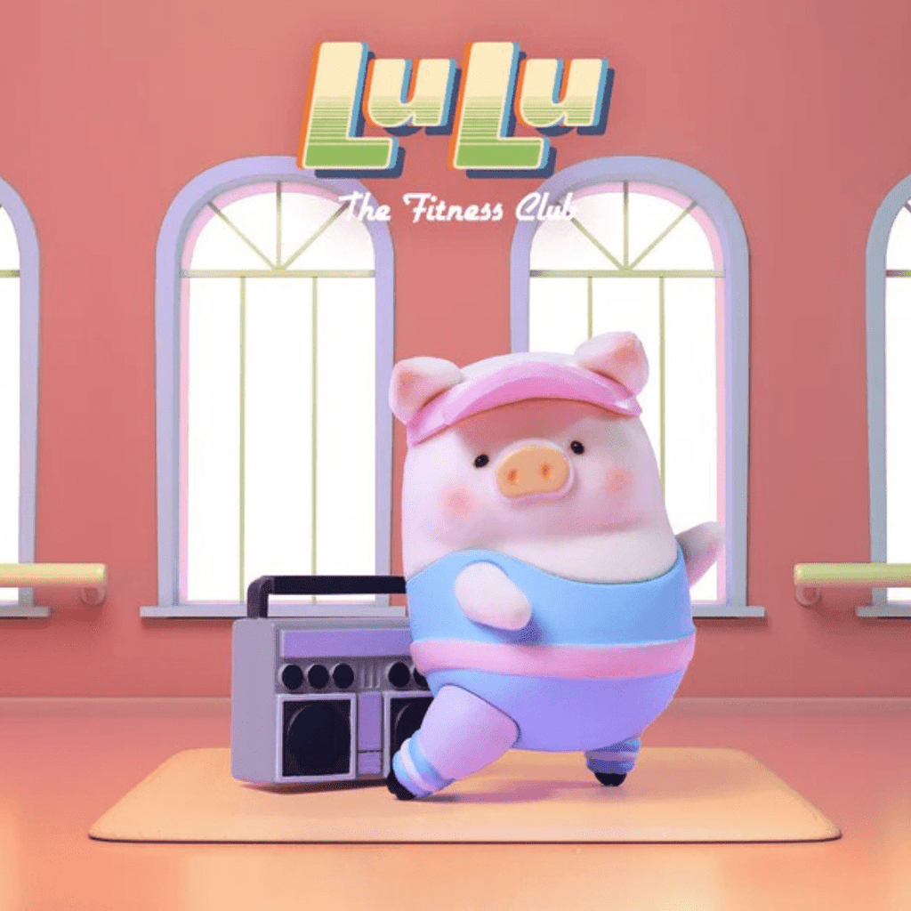Lulu the Piggy Fitness Club Blind Box - Twinkle Glory