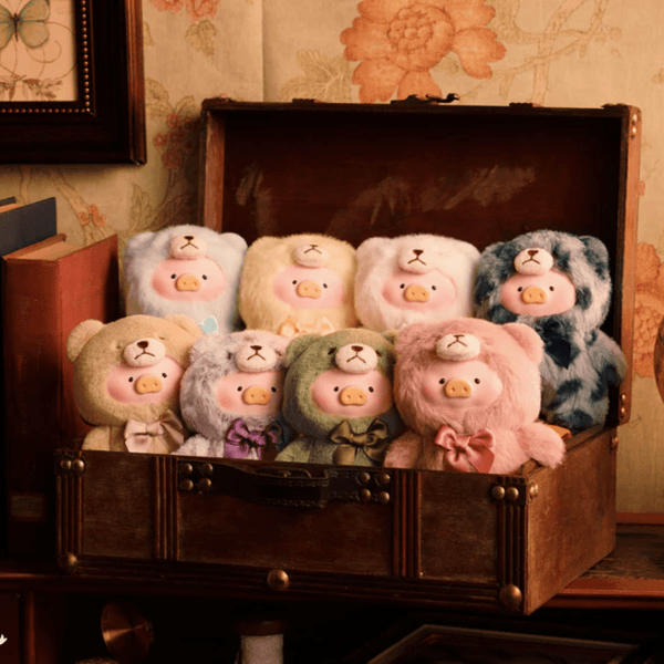 LuLu The Piggy Vintage Teddy Shop Vinyl Face Blind Box - Twinkle Glory