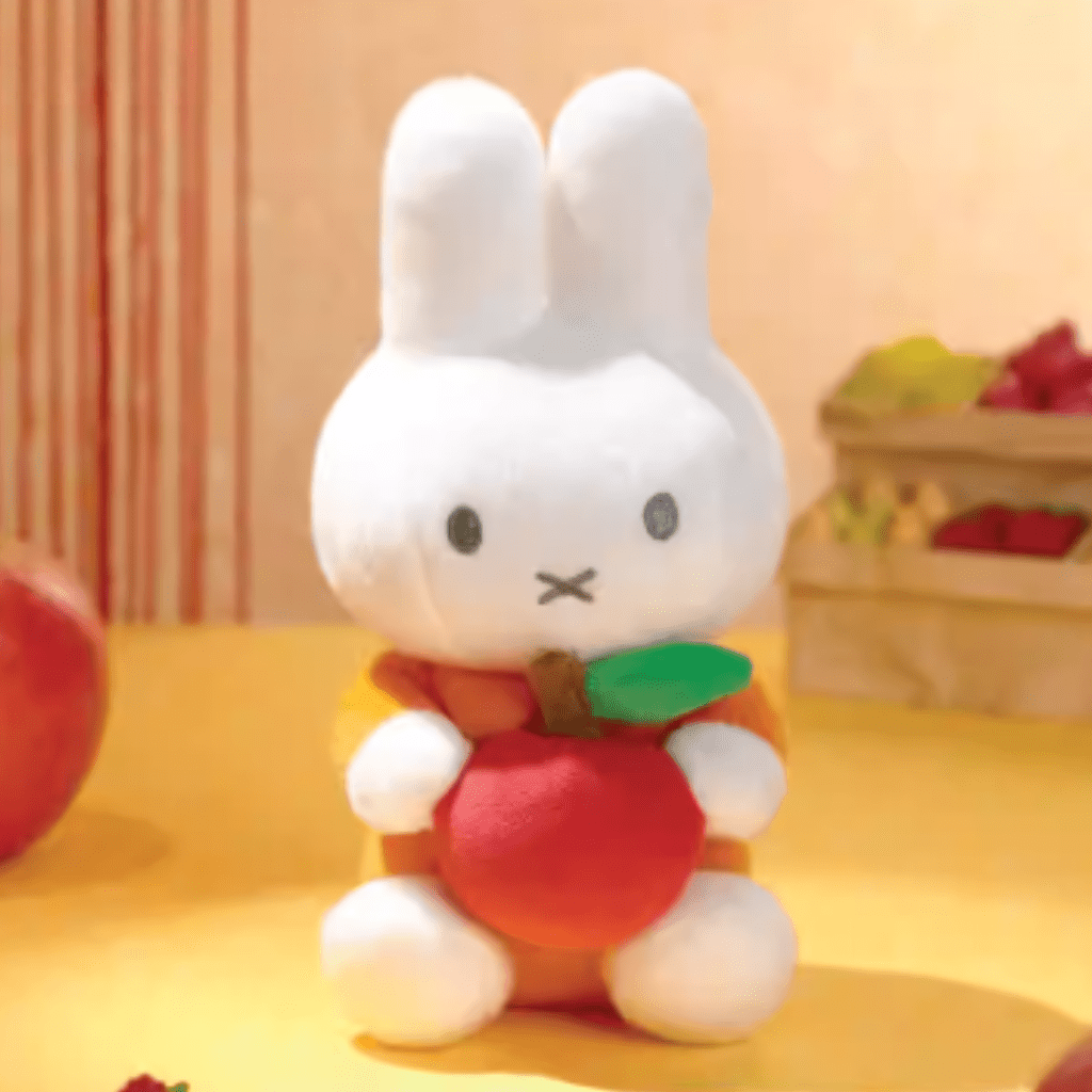 Miffy with Apple Plush 20cm - Twinkle Glory