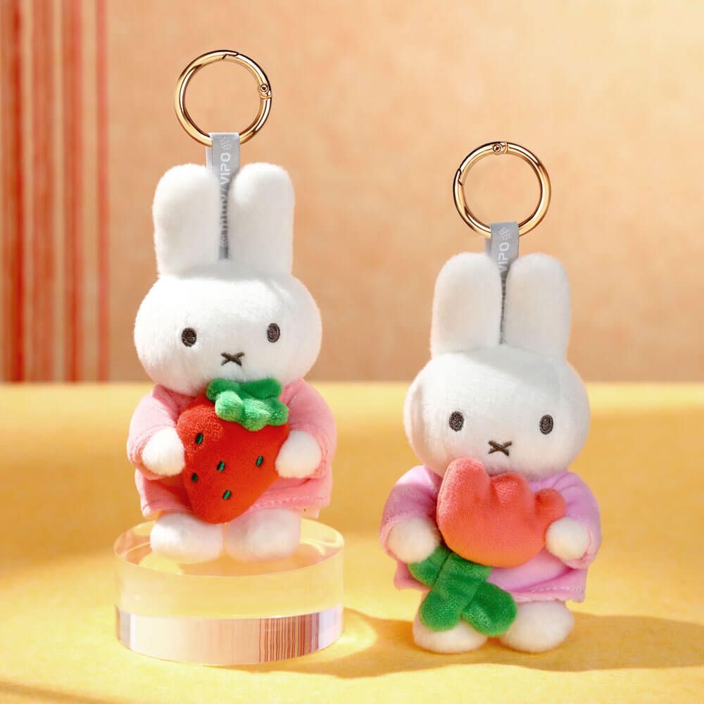 Miffy with Tulip Keychain - Twinkle Glory