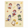 Mofusand Colourful Vegetable Cats A4 Clear File Folder - Twinkle Glory