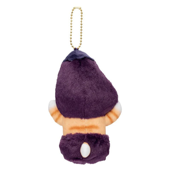 Mofusand Eggplant Cat Plush Keychain - Twinkle Glory