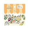 Mofusand Marche Cats in Fruits & Veggies Flake Stickers 36pcs - Twinkle Glory