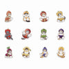 Mofusand Marche Cats in Fruits & Veggies Pink Flake Stickers 36pcs - Twinkle Glory