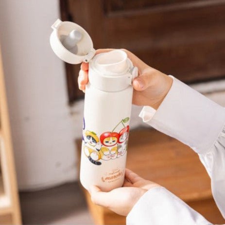 Mofusand Mofumofu Marche Fruit Cat One Push Bottle 480ml - Twinkle Glory