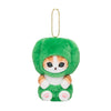 Mofusand Paprika Green Cat Plush Keychain - Twinkle Glory
