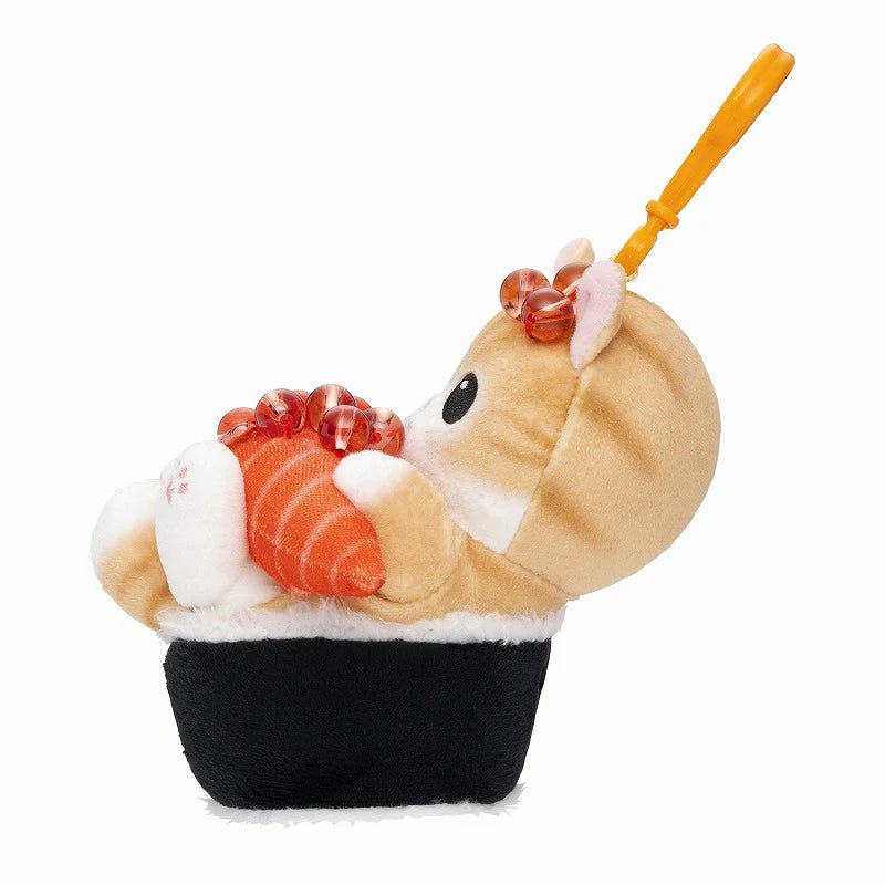 Mofusand Salmon Sushi Cat Plush Keychain - Twinkle Glory