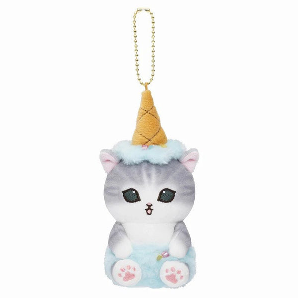 Mofusand Soda Ice Cream Cat Plush Keychain - Twinkle Glory