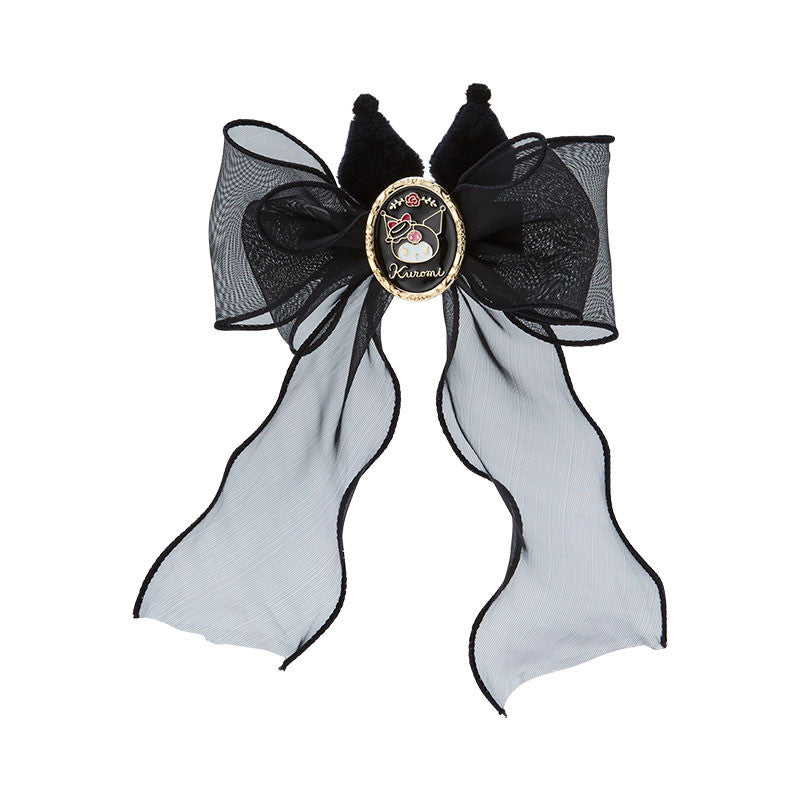 Sanrio Kuromi Ribbon Hair Clip Bow