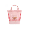 Rilakkuma and Korilakkuma Pink Mesh Tote Bag - Twinkle Glory