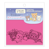 Rilakkuma Drowsy with You Fluorescent Square Sticky Note - Twinkle Glory