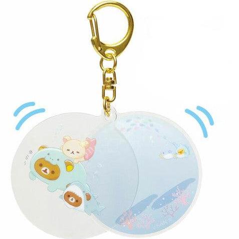 Rilakkuma Ocean Relax Mood Secret Acrylic Keychain