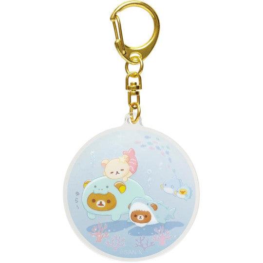 Rilakkuma Ocean Relax Mood Secret Acrylic Keychain