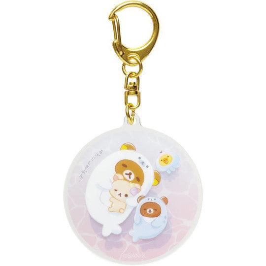 Rilakkuma Ocean Relax Mood Secret Acrylic Keychain