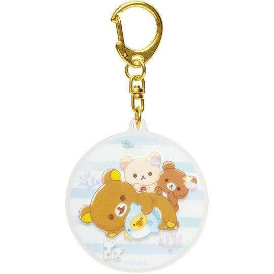 Rilakkuma Ocean Relax Mood Secret Acrylic Keychain