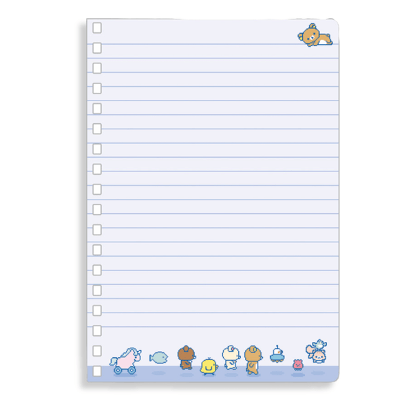 San - x Rilakkuma Gaming B6 SP Notebook - Twinkle Glory