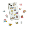San - x Rilakkuma Gaming Clear Seal Bits Earphone Sticker Pack - Twinkle Glory