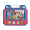 San - x Rilakkuma Gaming Clear Seal Bits Pixel Art Sticker Pack - Twinkle Glory