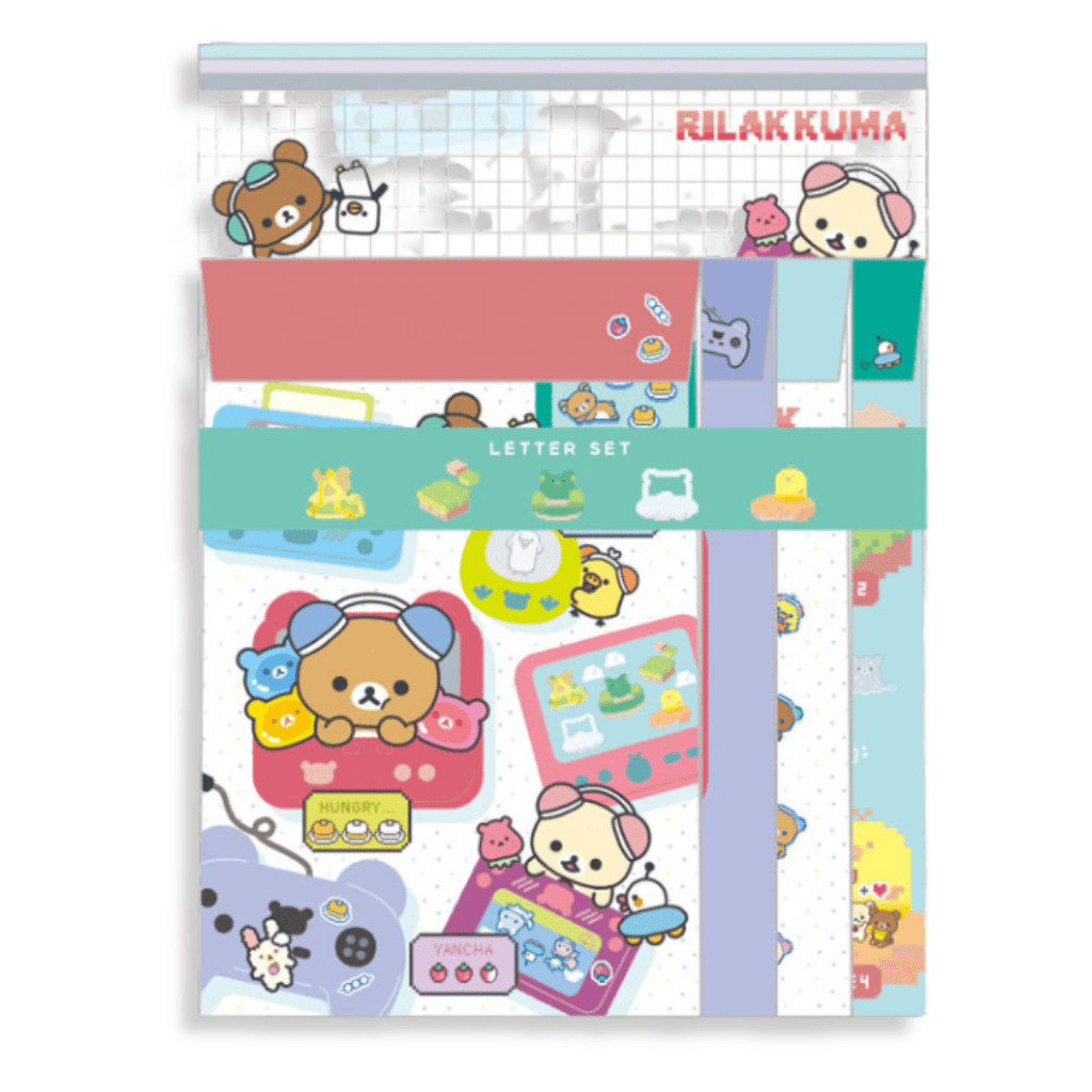 San - x Rilakkuma Gaming Letter Set - Twinkle Glory