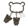 San - x Rilakkuma Korilakkuma & Chairoikoguma Gaming Pixel Art Metal Carabiner Keychain - Twinkle Glory