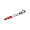 Pen with cartoon character on a white background