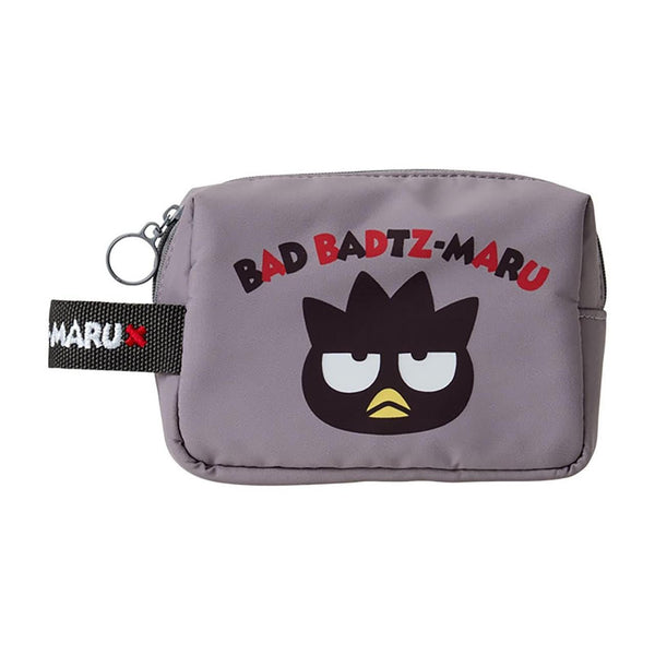 Sanrio Badtsz - Maru Black Zipper Pouch Bag - Twinkle Glory