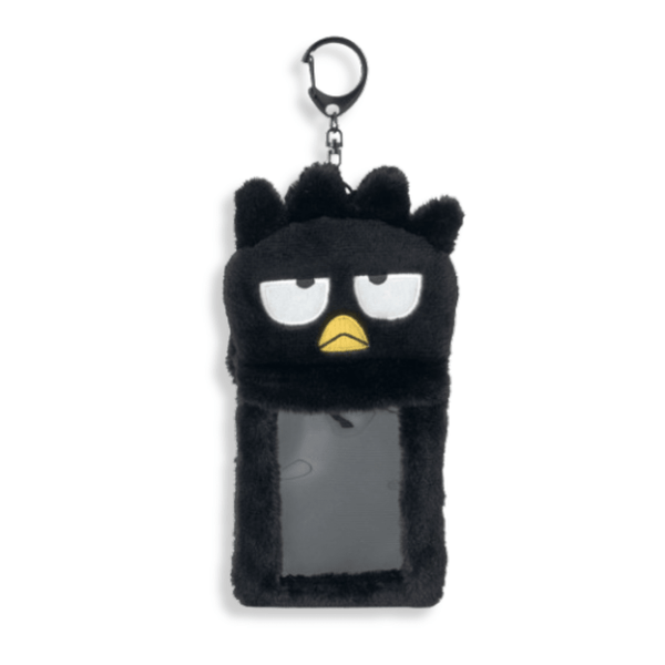 Sanrio Badtz - maru Fluffy Fabric Trading Card Holder - Twinkle Glory