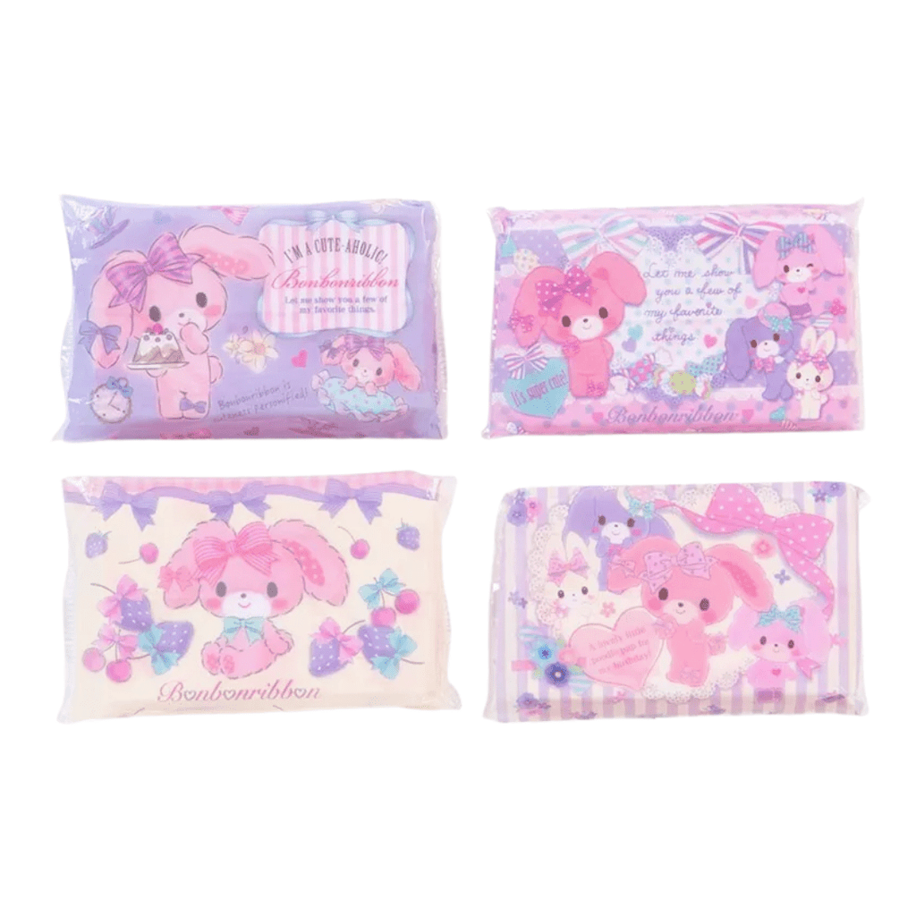 Sanrio Bonbonribbon Mini Pocket Tissue 8pcs Set - Twinkle Glory