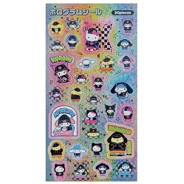 Sanrio Characters “Cool Kids” Glitter Hologram Sticker - Twinkle Glory