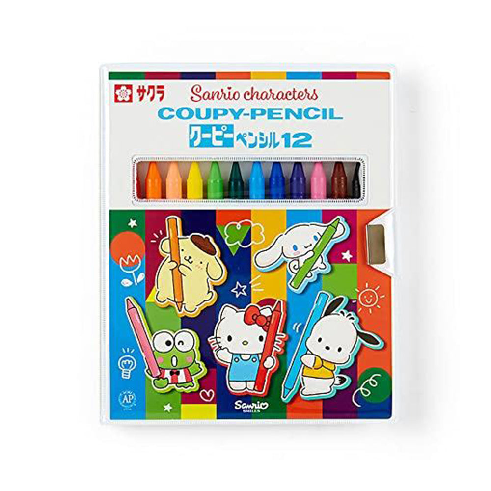 Sanrio Characters Coupy Pencil 12 Set