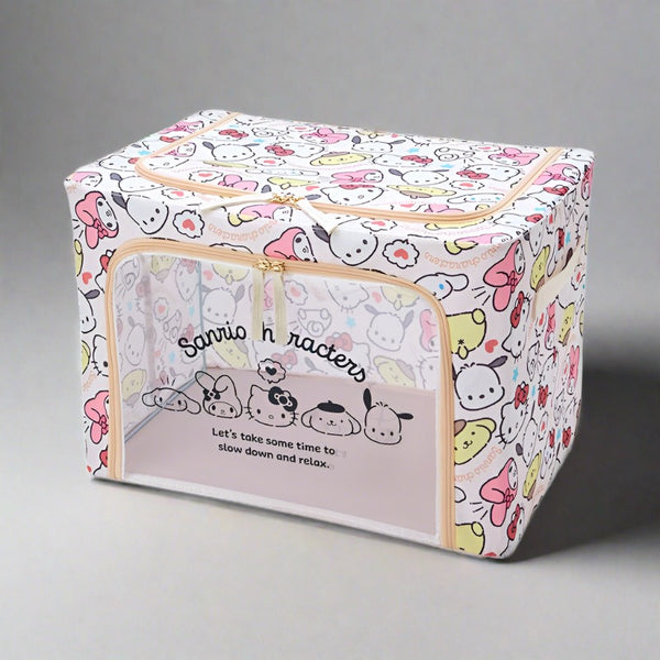 Sanrio Characters Folding Storage Case With Window