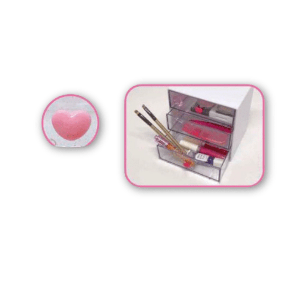 Sanrio Characters Mix 3 Drawers Sakura Chest Drawer - Twinkle Glory